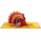 Paper Love 3D Pop Up Card - Thanksgiving Turkey Greeting, Perfect for Hostess Gift & Fall Holiday Wishes - 5" x 7" Cover with Note Tag